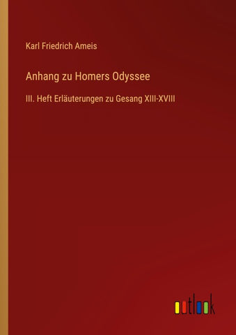 Anhang zu Homers Odyssee