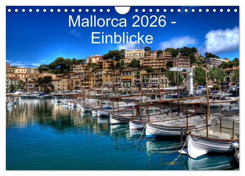 Mallorca 2026 - Einblicke (Wandkalender 2026 DIN A4 quer), CALVENDO Monatskalender