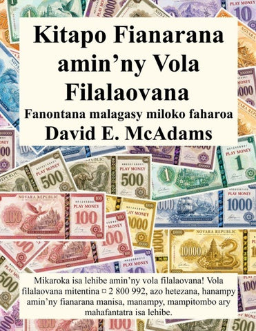 Kitapo Fianarana amin'ny Vola Filalaovana