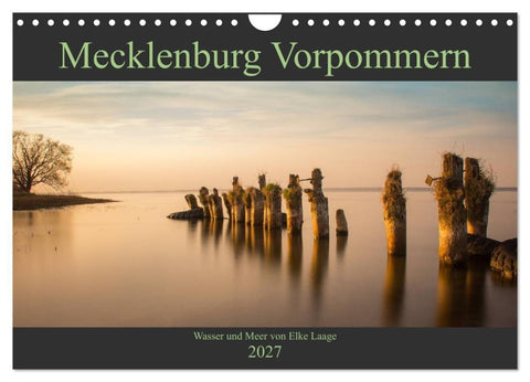 Mecklenburg Vorpommern - Wasser und Meer (Wandkalender 2027 DIN A4 quer), CALVENDO Monatskalender