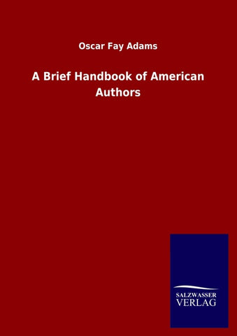 A Brief Handbook of American Authors
