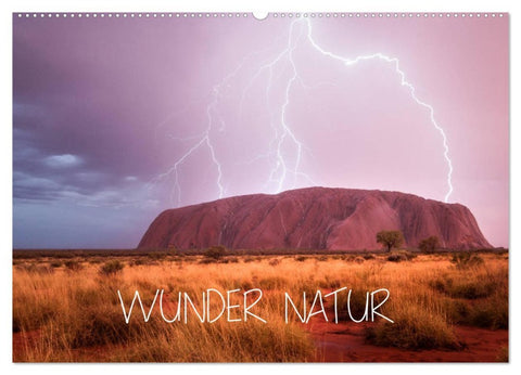 Wunder Natur II (Wandkalender 2026 DIN A2 quer), CALVENDO Monatskalender