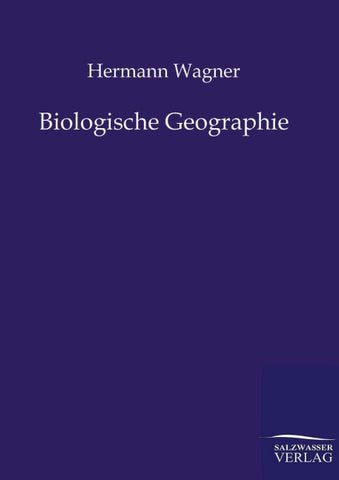 Biologische Geographie