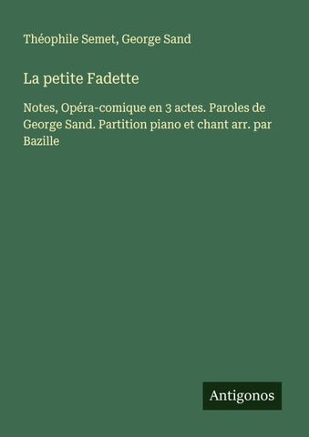 La petite Fadette