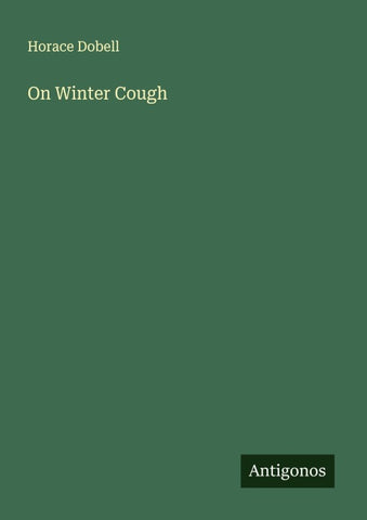 On Winter Cough