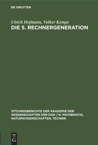 Die 5. Rechnergeneration
