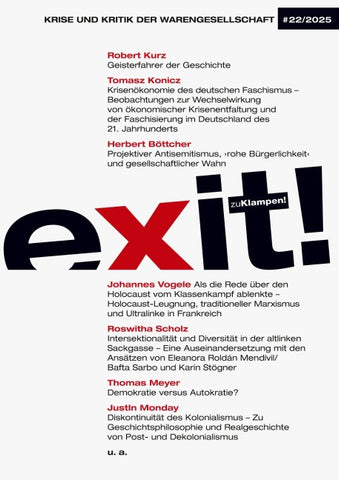Exit! Krise und Kritik der Warengesellschaft