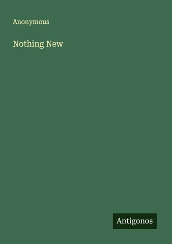 Nothing New