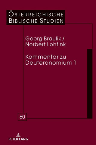 Kommentar zu Deuteronomium 1
