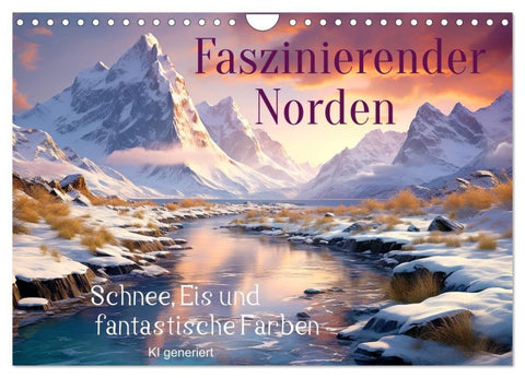 Faszinierender Norden (Wandkalender 2027 DIN A4 quer), CALVENDO Monatskalender