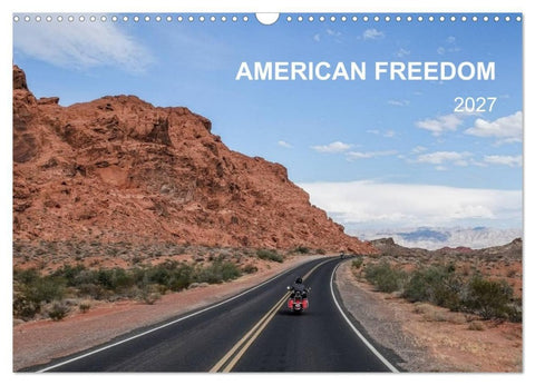 American Freedom (Wandkalender 2027 DIN A3 quer), CALVENDO Monatskalender