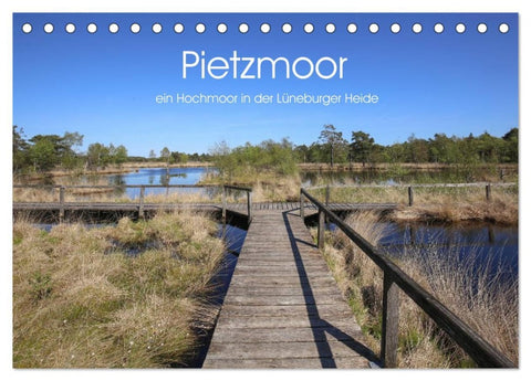 Pietzmoor - ein Hochmoor in der Lüneburger Heide (Tischkalender 2026 DIN A5 quer), CALVENDO Monatskalender