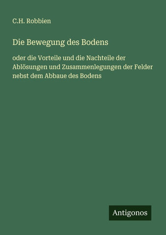 Die Bewegung des Bodens
