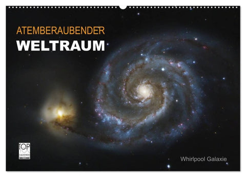 Atemberaubender Weltraum (Wandkalender 2027 DIN A2 quer), CALVENDO Monatskalender