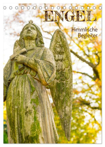 Engel - Himmlische Begleiter (Tischkalender 2027 DIN A5 hoch), CALVENDO Monatskalender