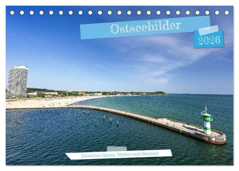 Ostseebilder (Tischkalender 2026 DIN A5 quer), CALVENDO Monatskalender