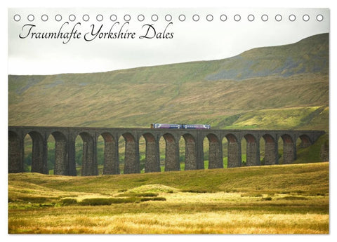 Traumhafte Yorkshire Dales (Tischkalender 2027 DIN A5 quer), CALVENDO Monatskalender