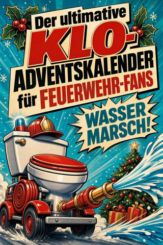 Der ultimative Klo-Adventskalender für Feuerwehr-Fans