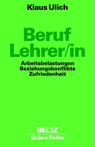 Beruf: Lehrer/in