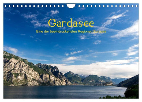 Gardasee / CH-Version (Wandkalender 2027 DIN A4 quer), CALVENDO Monatskalender