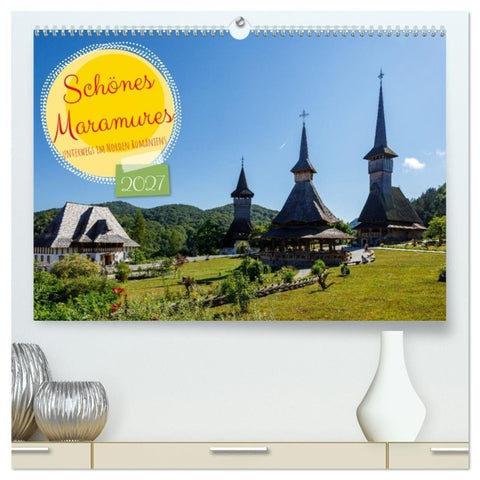 Schönes Maramures (hochwertiger Premium Wandkalender 2027 DIN A2 quer), Kunstdruck in Hochglanz
