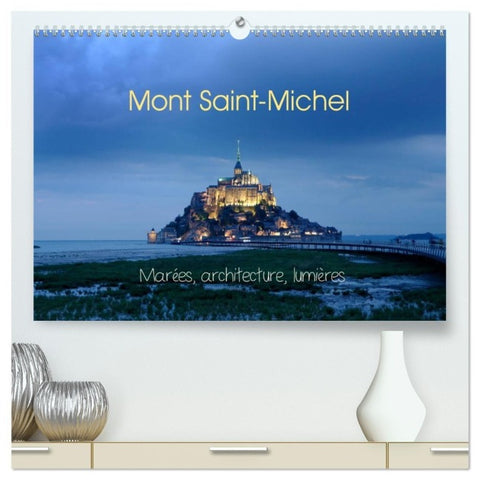 Mont Saint-Michel (Calendrier mural haut de gamme 2027 DIN A2 vertical), CALVENDO calendrier mensuel