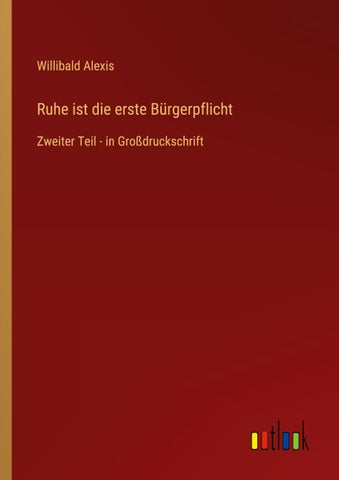 Ruhe ist die erste Bürgerpflicht