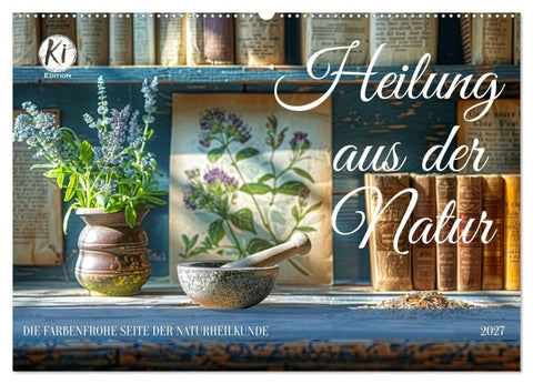 Heilung aus der Natur (Wandkalender 2027 DIN A2 quer), CALVENDO Monatskalender