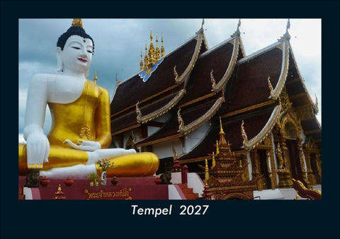 Tempel  2027 Fotokalender DIN A5