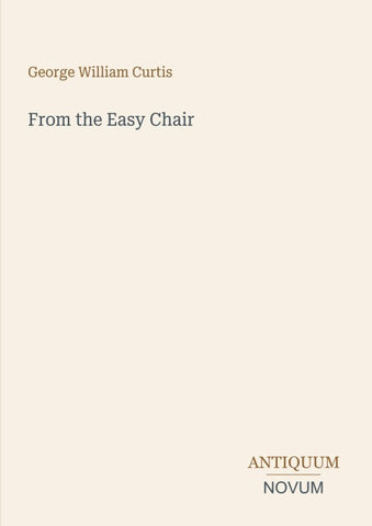 From the Easy Chair