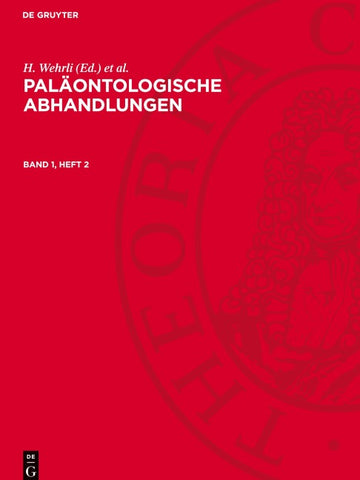 Paläontologische Abhandlungen