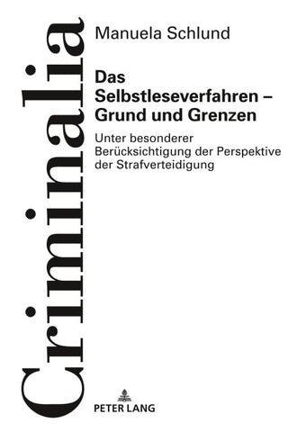 Das Selbstleseverfahren – Grund und Grenzen