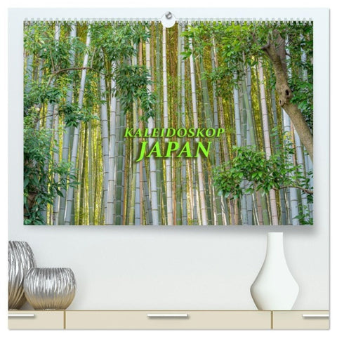 Kaleidoskop Japan (hochwertiger Premium Wandkalender 2027 DIN A2 quer), Kunstdruck in Hochglanz