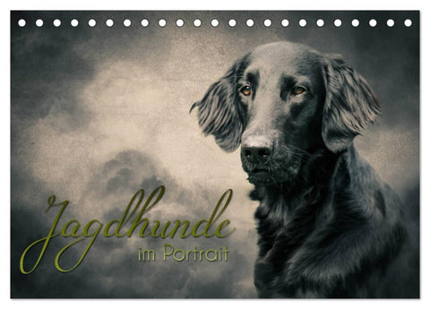 Jagdhunde im Portrait (Tischkalender 2026 DIN A5 quer), CALVENDO Monatskalender