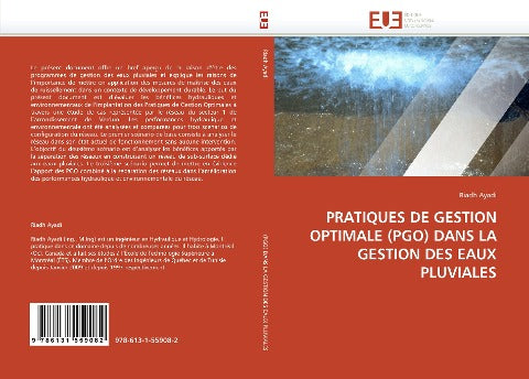 PRATIQUES DE GESTION OPTIMALE (PGO) DANS LA GESTION DES EAUX PLUVIALES