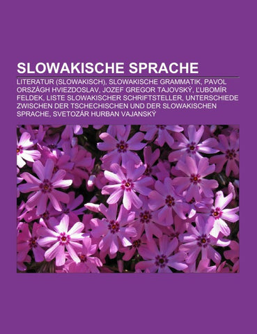 Slowakische Sprache