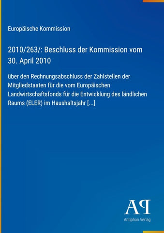 2010/263/: Beschluss der Kommission vom 30. April 2010