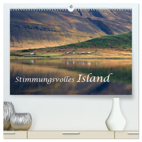 Stimmungsvolles Island (hochwertiger Premium Wandkalender 2026 DIN A2 quer), Kunstdruck in Hochglanz