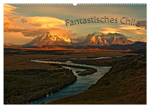 Fantastisches Chile (Wandkalender 2026 DIN A2 quer), CALVENDO Monatskalender