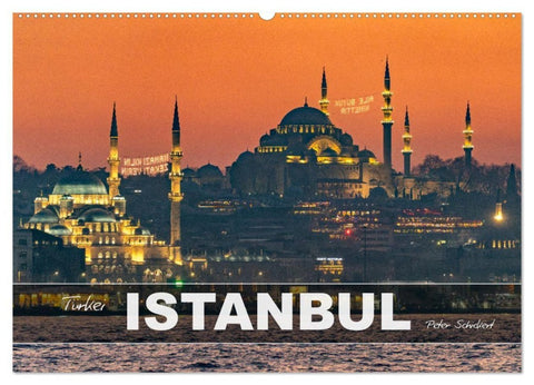 Türkei - Istanbul (Wandkalender 2027 DIN A2 quer), CALVENDO Monatskalender