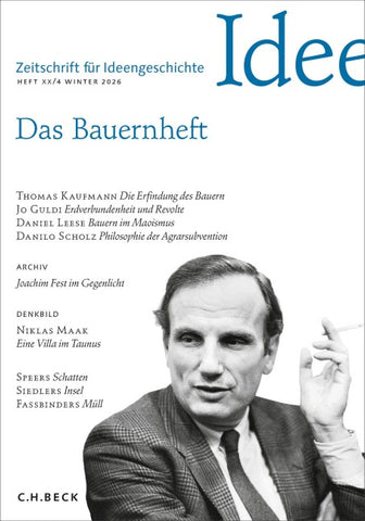 Zeitschrift für Ideengeschichte Heft XX/