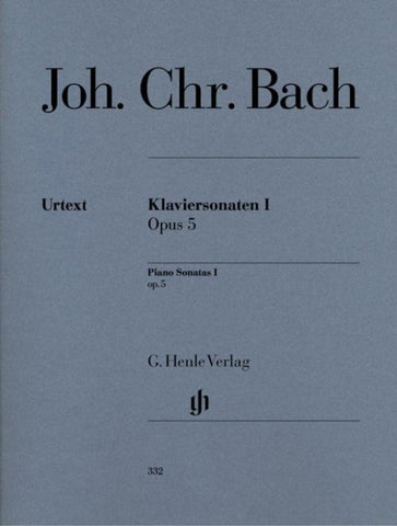 Johann Christian Bach - Klaviersonaten, Band I op. 5