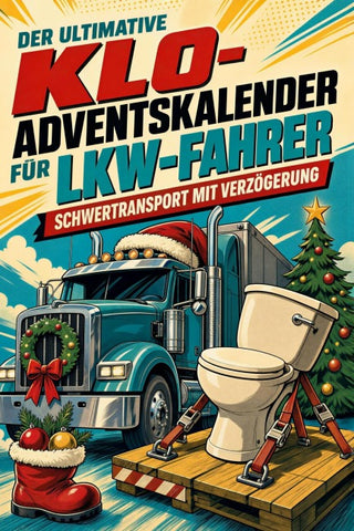 Der ultimative Klo-Adventskalender für LKW-Fahrer