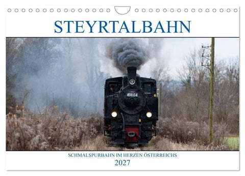 Steyrtalbahn (Wandkalender 2027 DIN A4 quer), CALVENDO Monatskalender