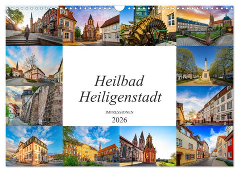 Heilbad Heiligenstadt Impressionen (Wandkalender 2026 DIN A3 quer), CALVENDO Monatskalender
