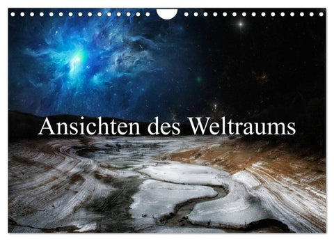 Ansichten des Weltraums (Wandkalender 2026 DIN A4 quer), CALVENDO Monatskalender