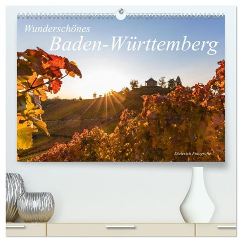Wunderschönes Baden-Württemberg (hochwertiger Premium Wandkalender 2027 DIN A2 quer), Kunstdruck in Hochglanz