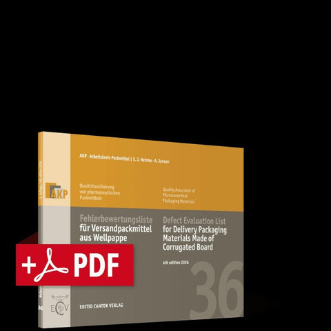 Fehlerbewertungsliste für Versandpackmittel aus Wellpappe | Bundle (Buch + PDF)