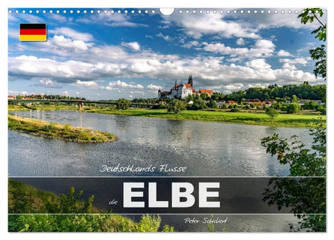 Deutschlands Flüsse - die Elbe (Wandkalender 2027 DIN A3 quer), CALVENDO Monatskalender