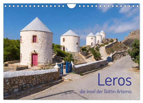 Leros - die Insel der Göttin Artemis (Wandkalender 2027 DIN A4 quer), CALVENDO Monatskalender